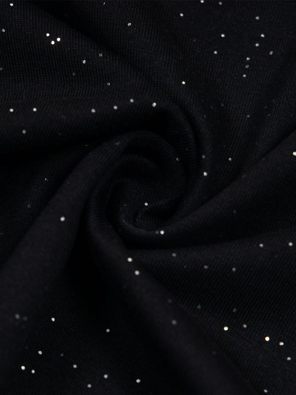 Retro Heavy Starry Sky Print Font Design Short-sleeved T-shirt