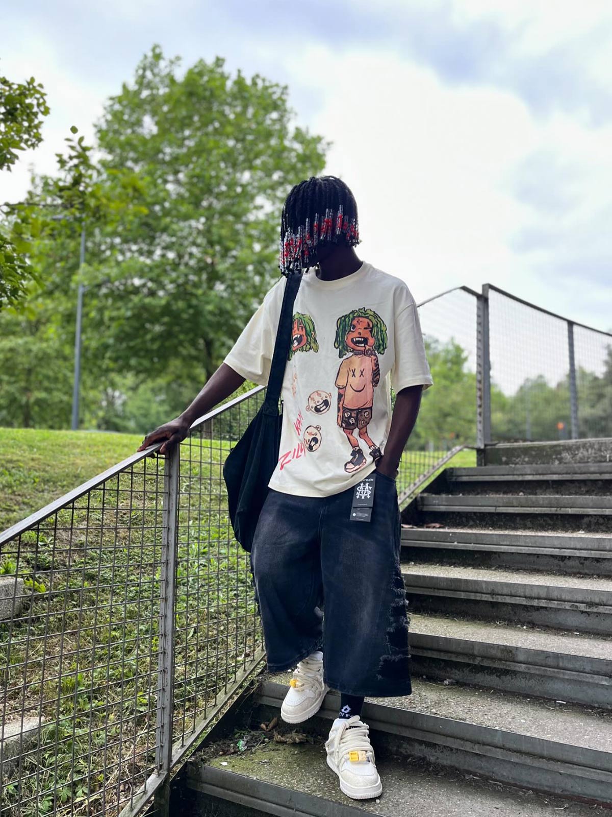Anime Character Printed T-shirt