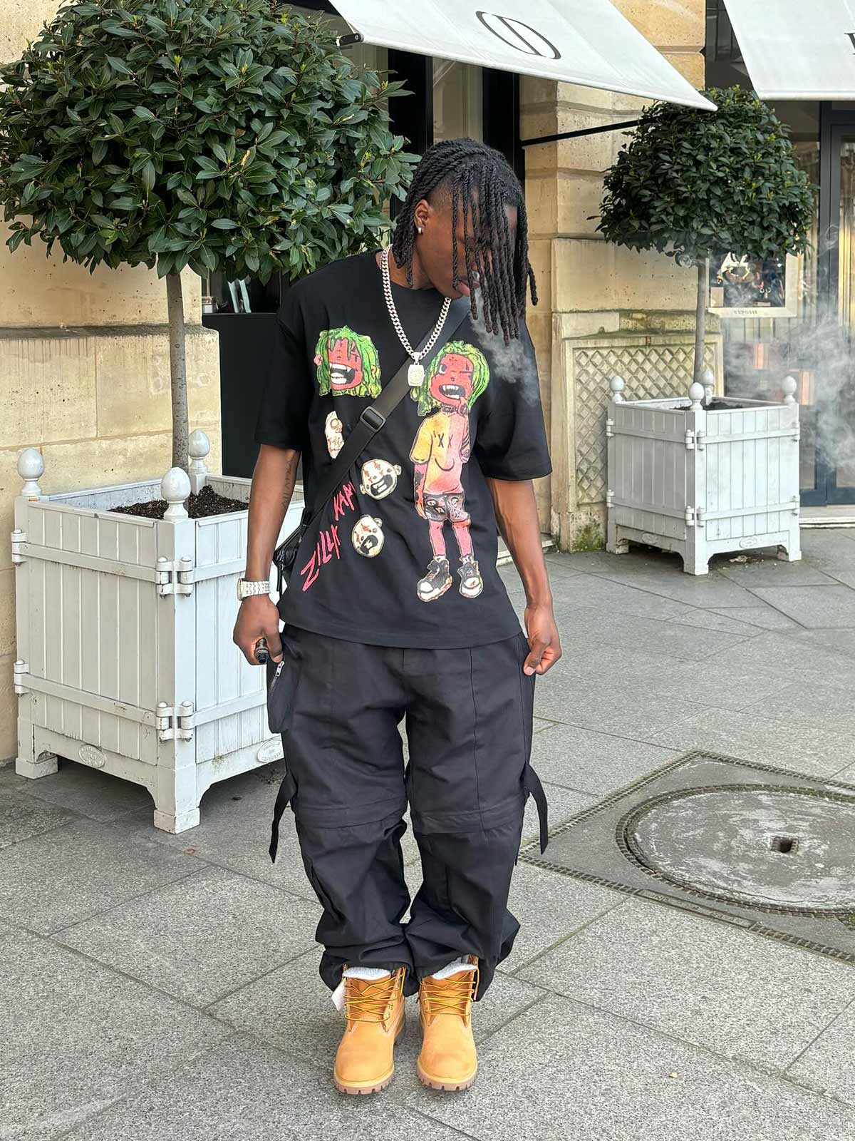Anime Character Printed T-shirt