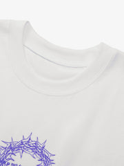 Thorn Ring Retro Font Street Rap Sleeveless Vest