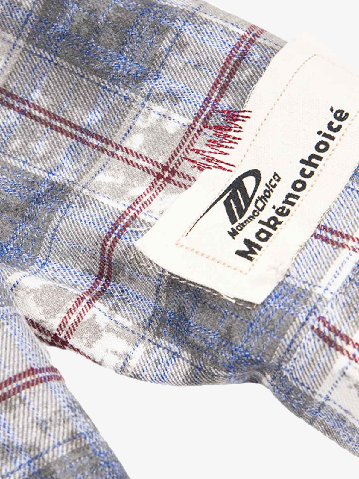 Retro Cleanfit Patch Embroidered Plaid Shirt