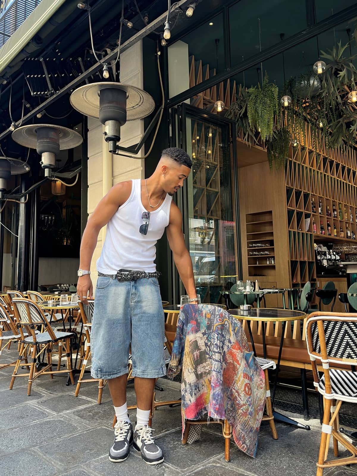 Street Reversible Short-sleeved Shirt