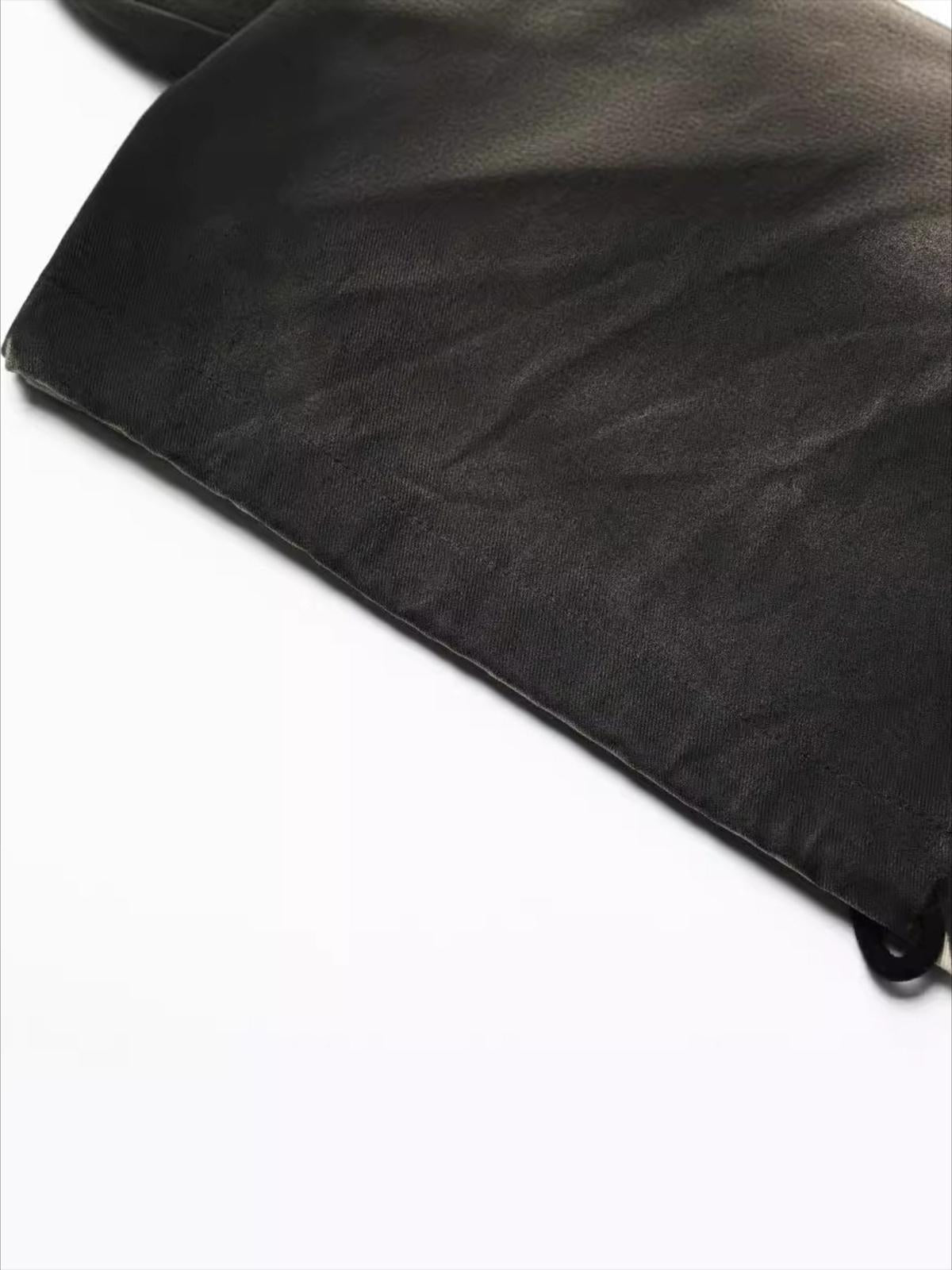 Inkjet Dirty Pleated Pants