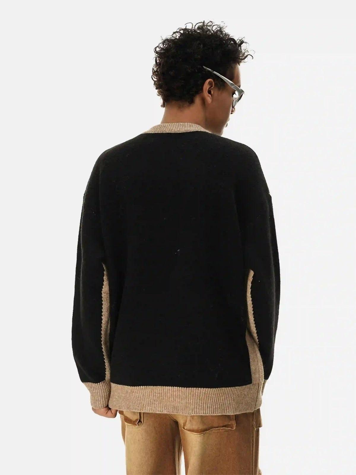 Jacquard Butterfly Sweater