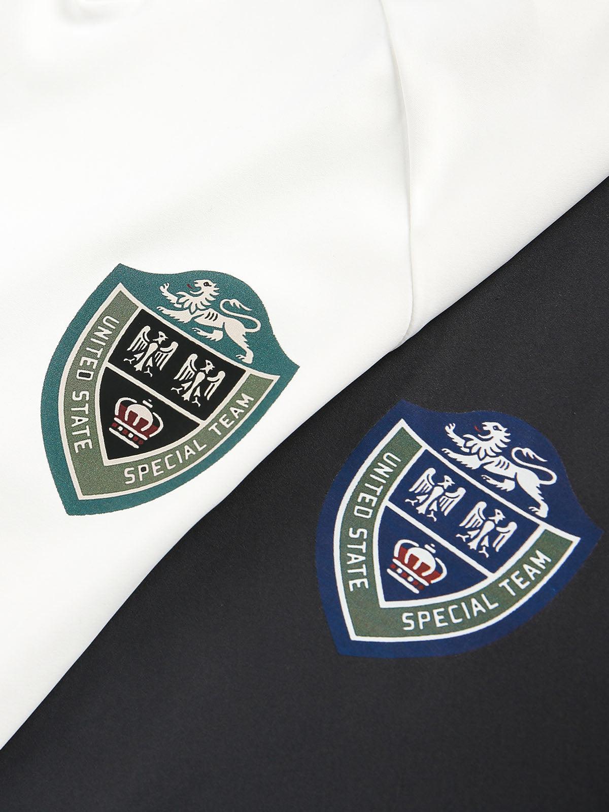 Jersey Contrast Color Stitching Long Sleeve T-Shirt