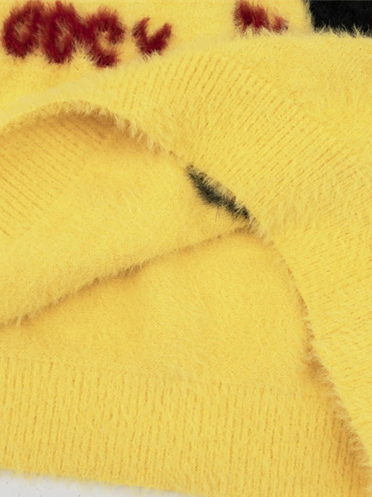 Kitten Jacquard Mohair Sweater