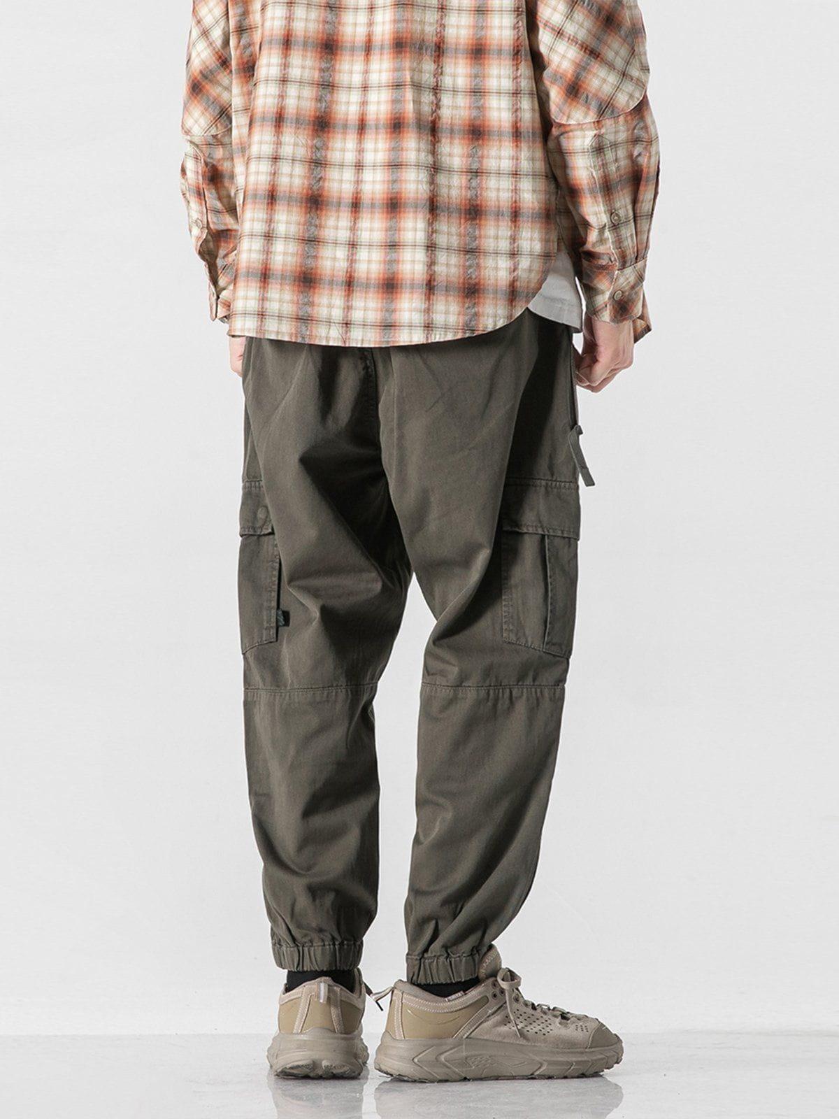 Large Multiple Pockets Cargo Pants