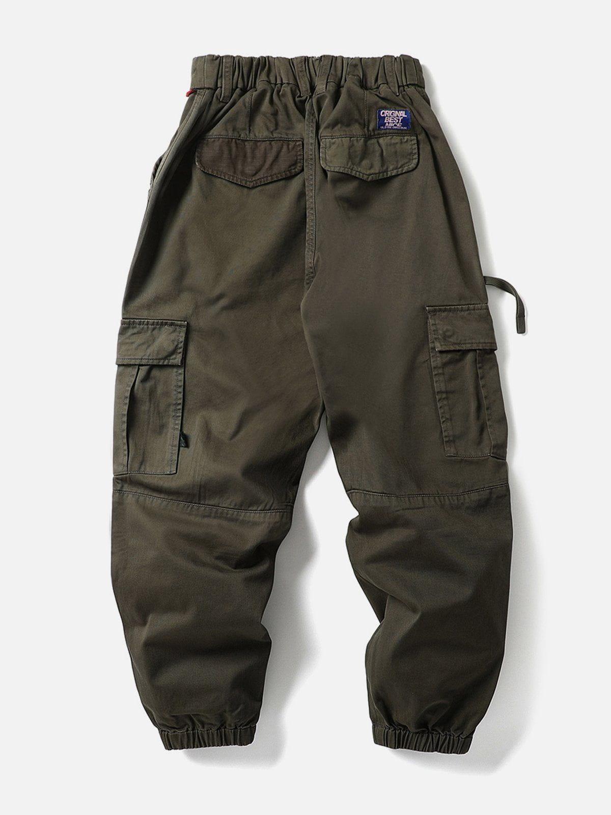 Large Multiple Pockets Cargo Pants