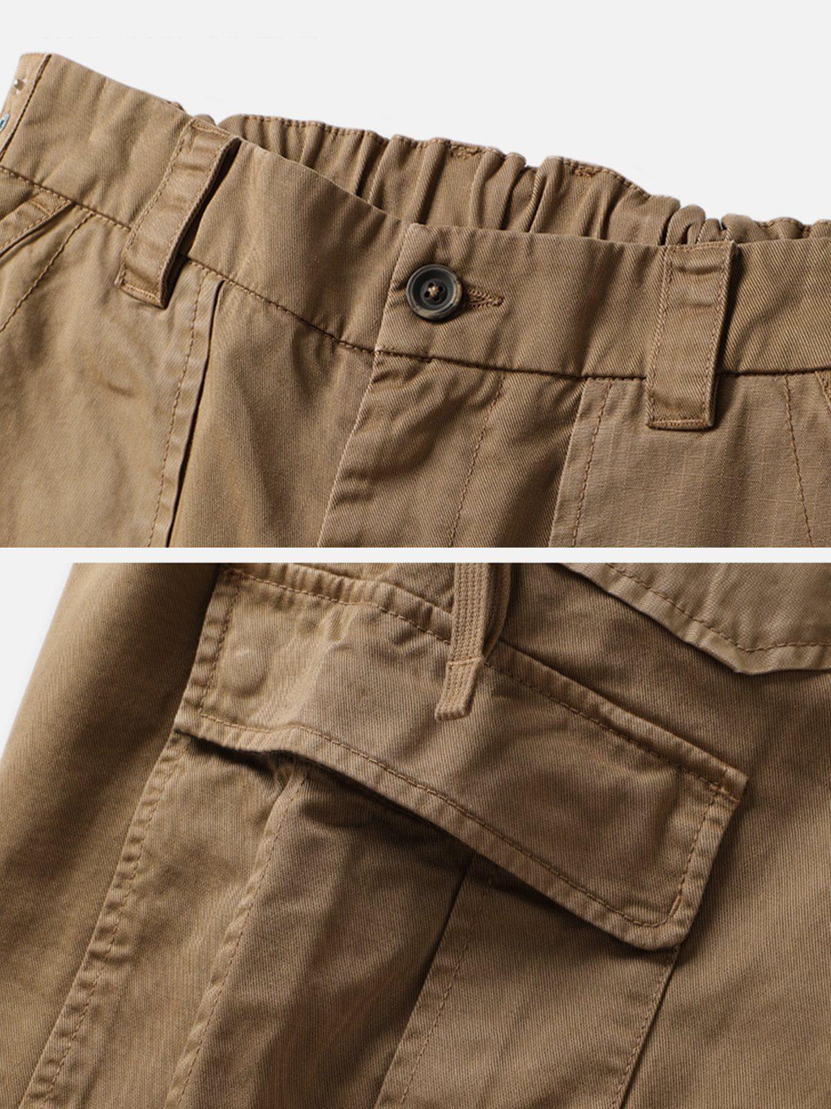 Large Multiple Pockets Cargo Pants