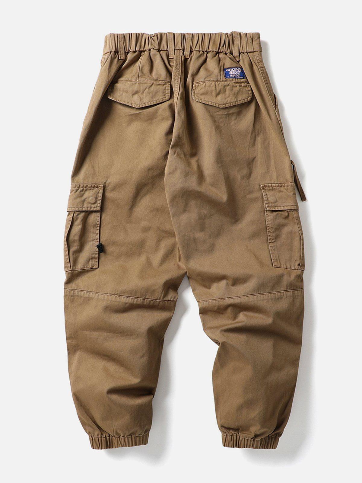 Large Multiple Pockets Cargo Pants