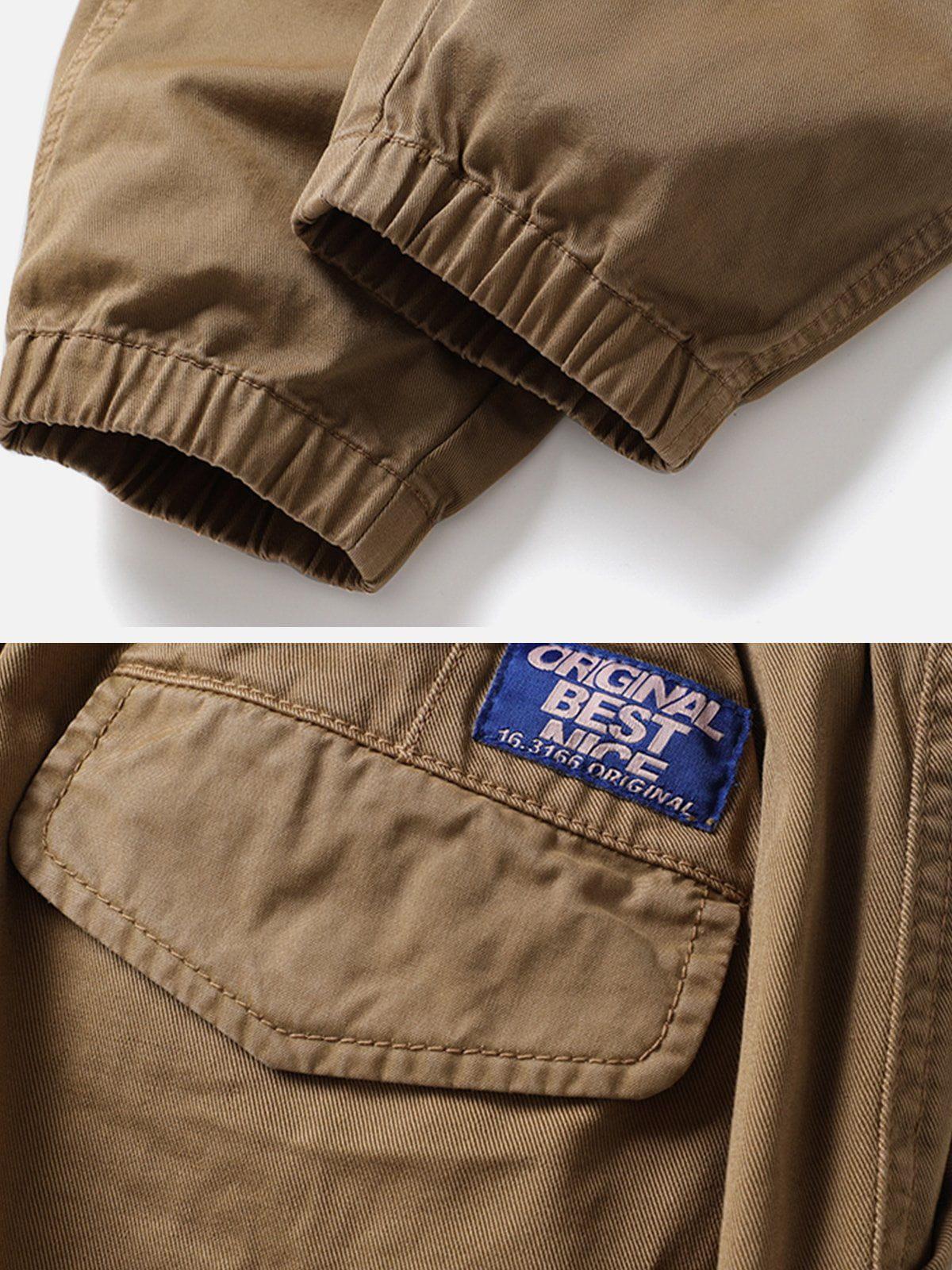 Large Multiple Pockets Cargo Pants