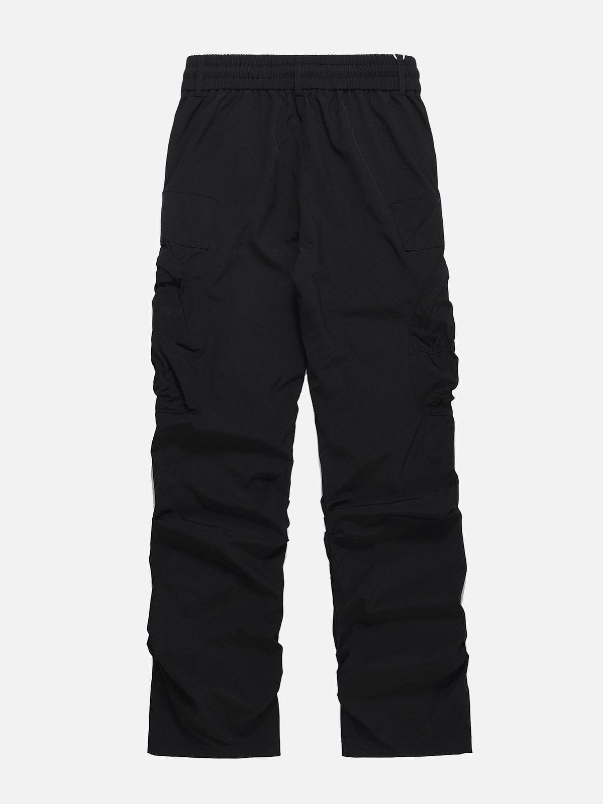Large Pocket Wrinkle Cargo Pants