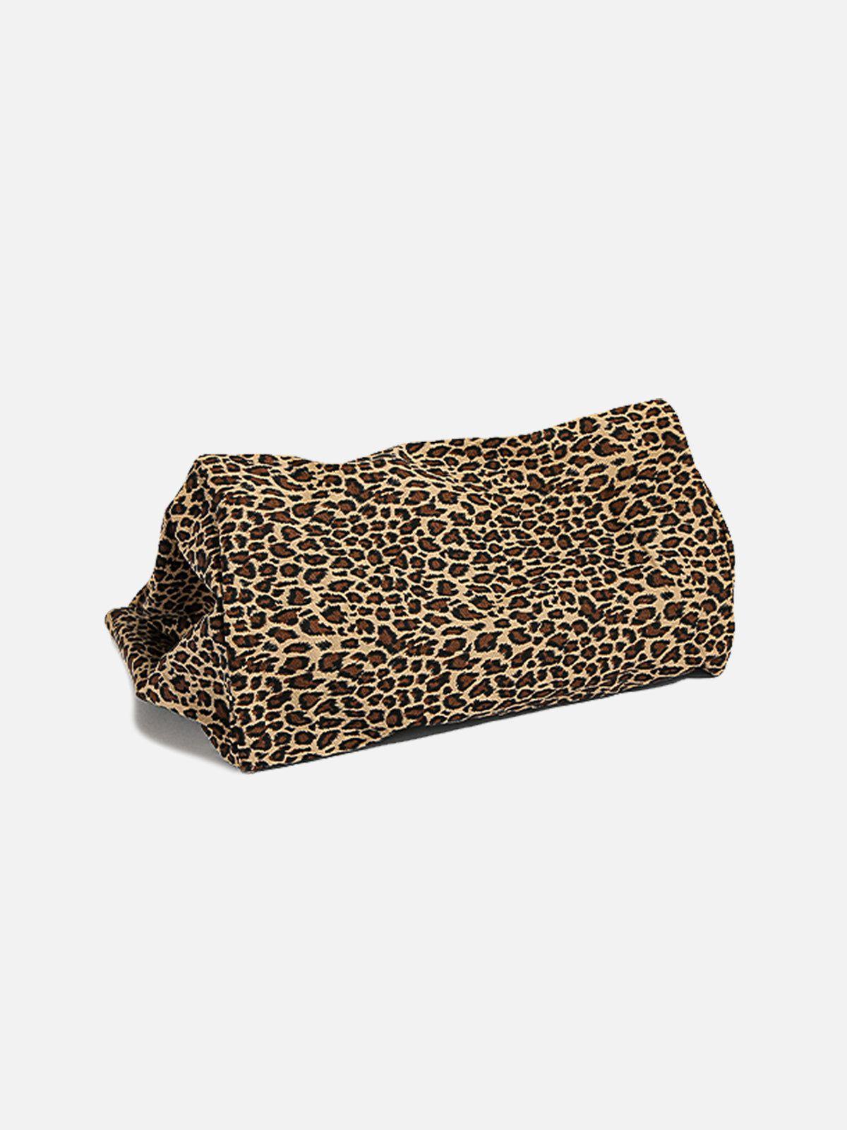 Leopard Print Tote Bag
