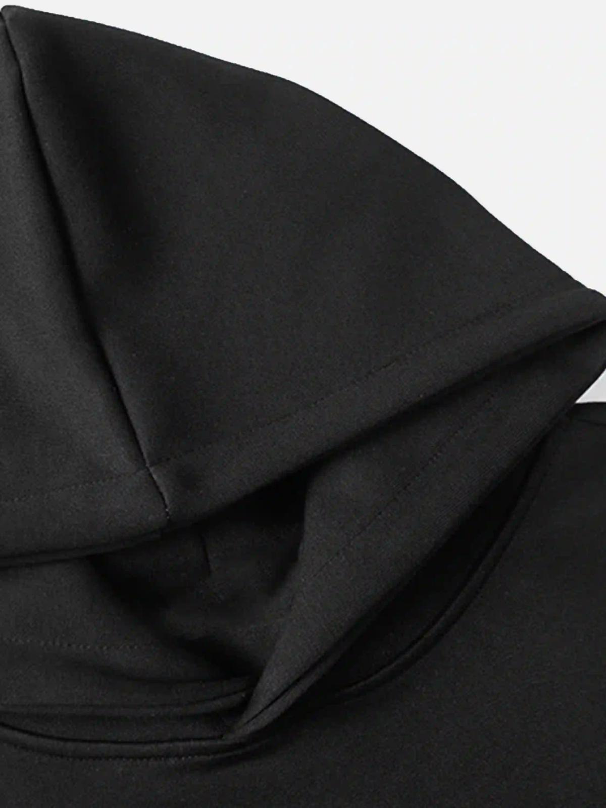 Letter Print Line Design Hoodie