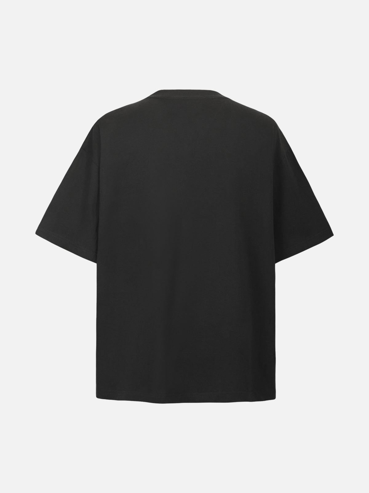 Letter Print Short Sleeve T-Shirt