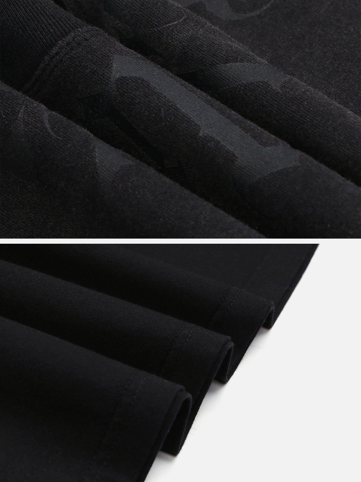 Letter Printing Gradient Tee