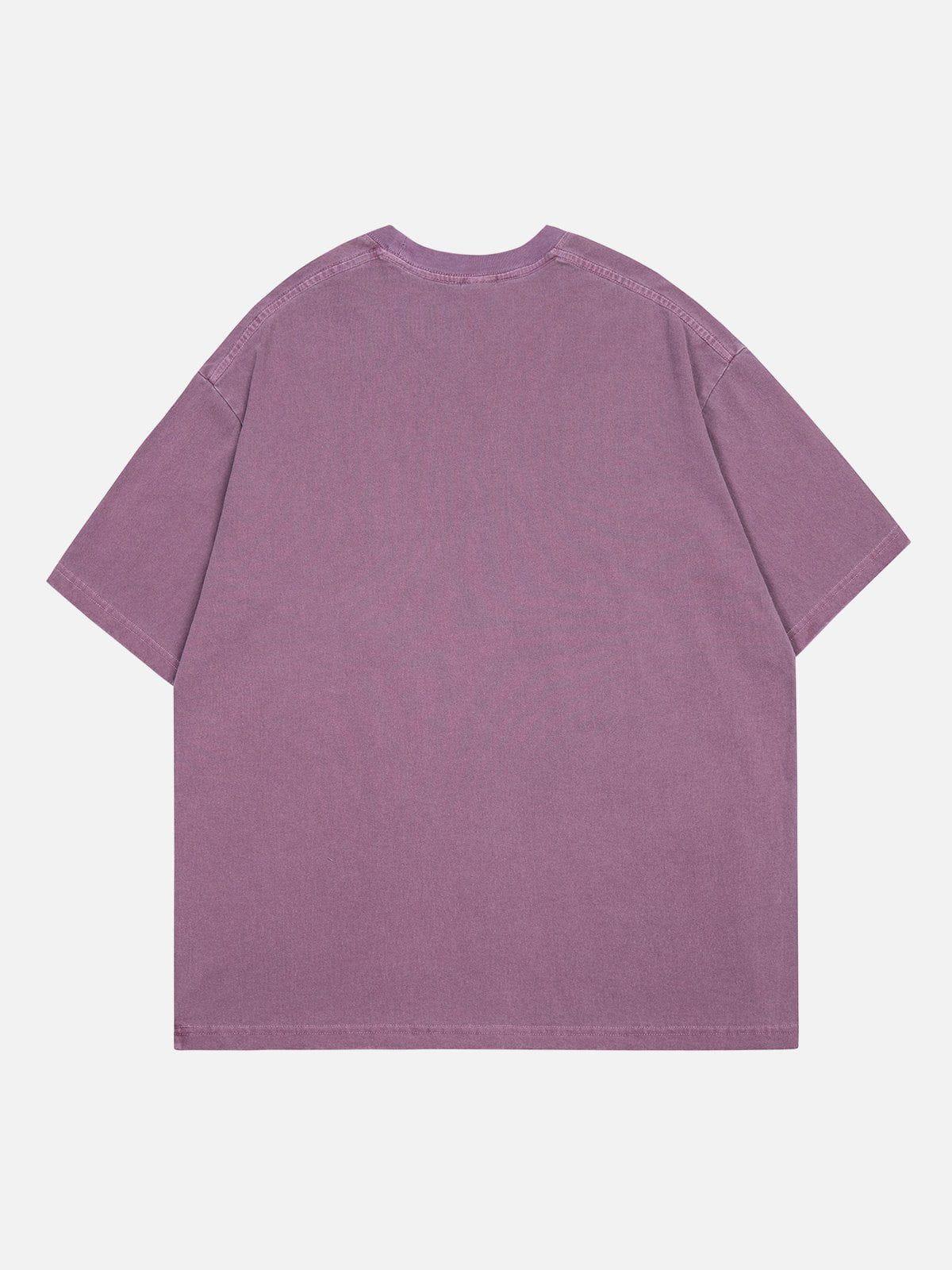 Letter Ripple Print Tee