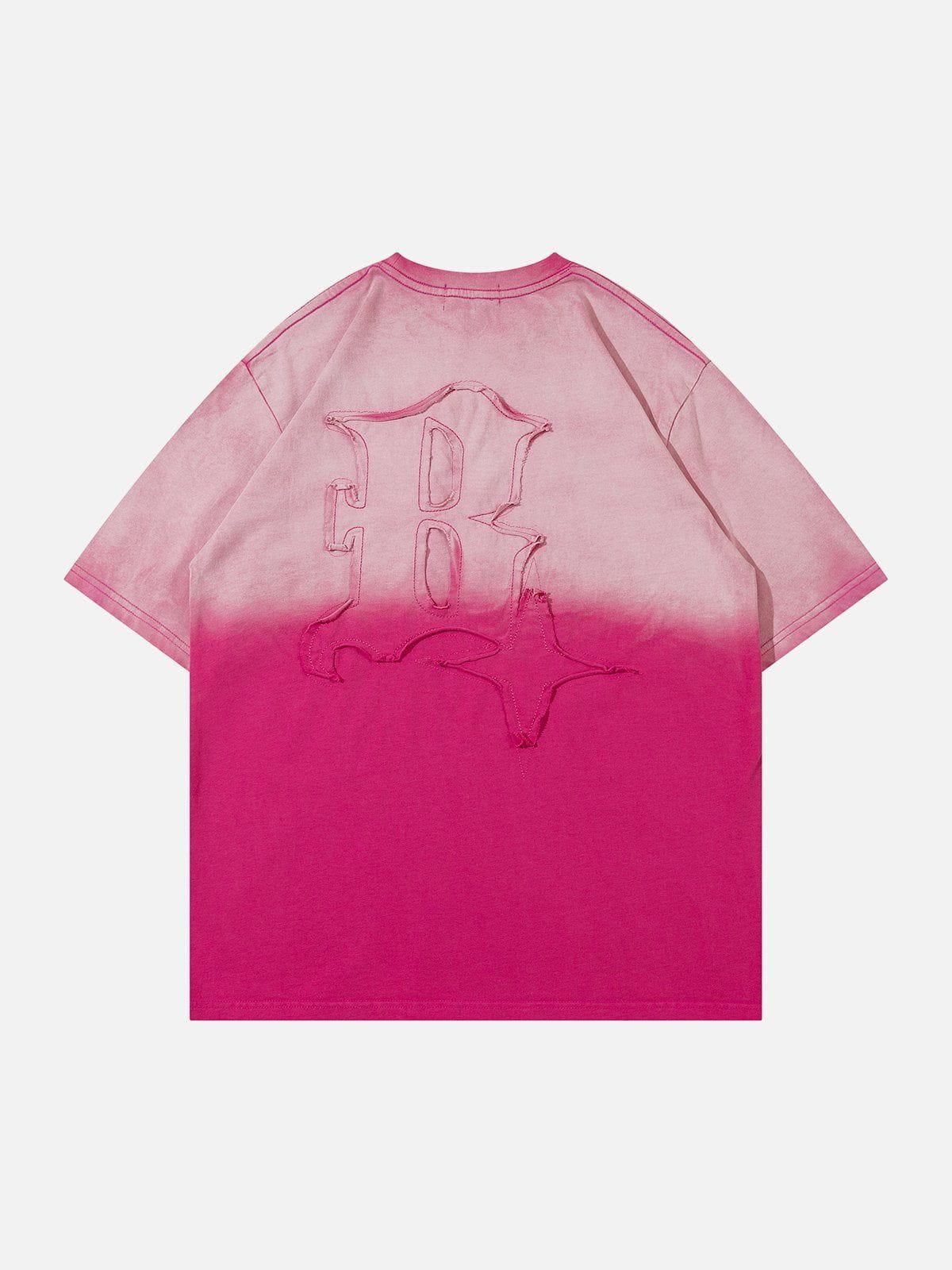 Letters Graphic Vintage Tee