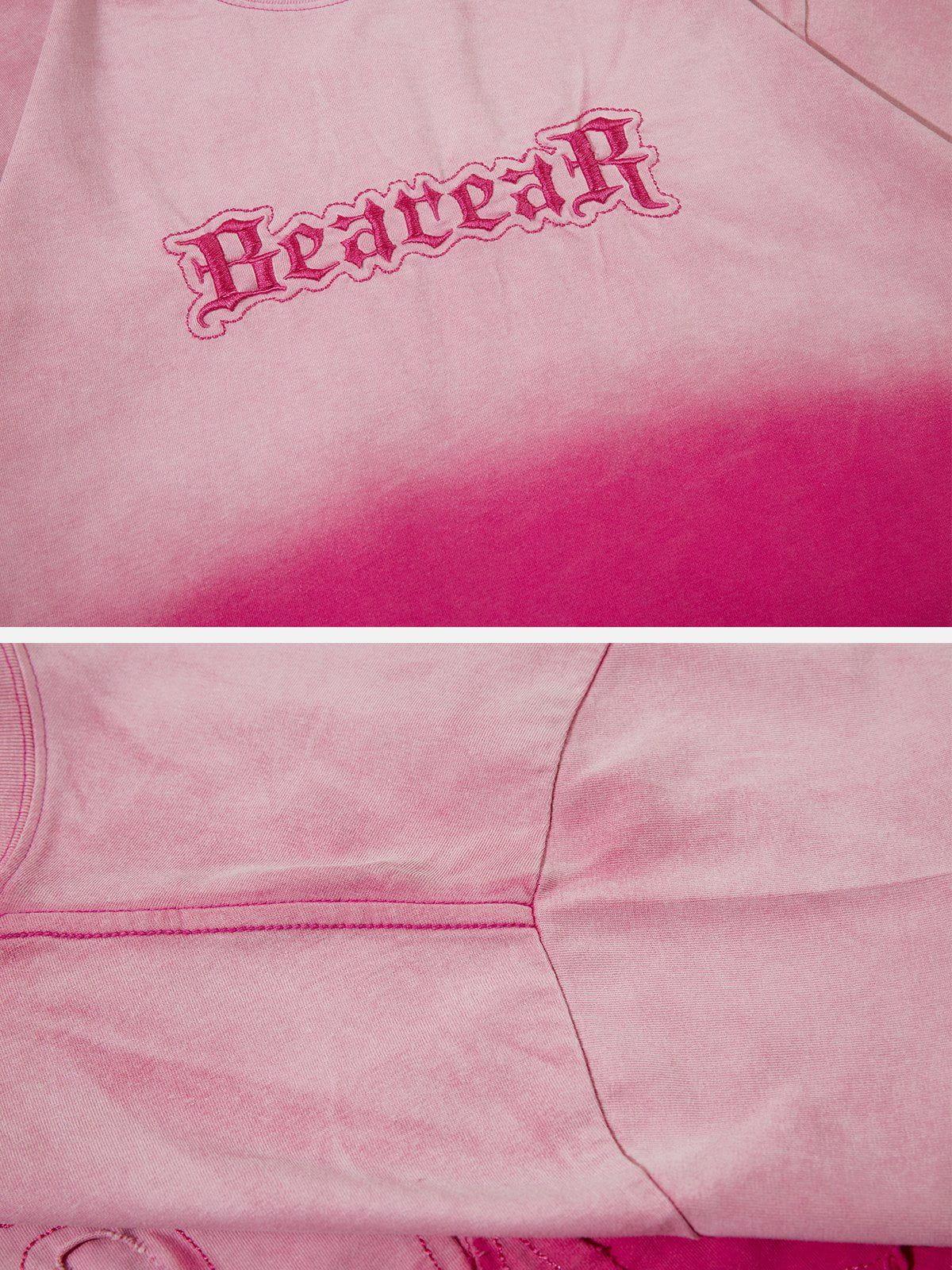 Letters Graphic Vintage Tee