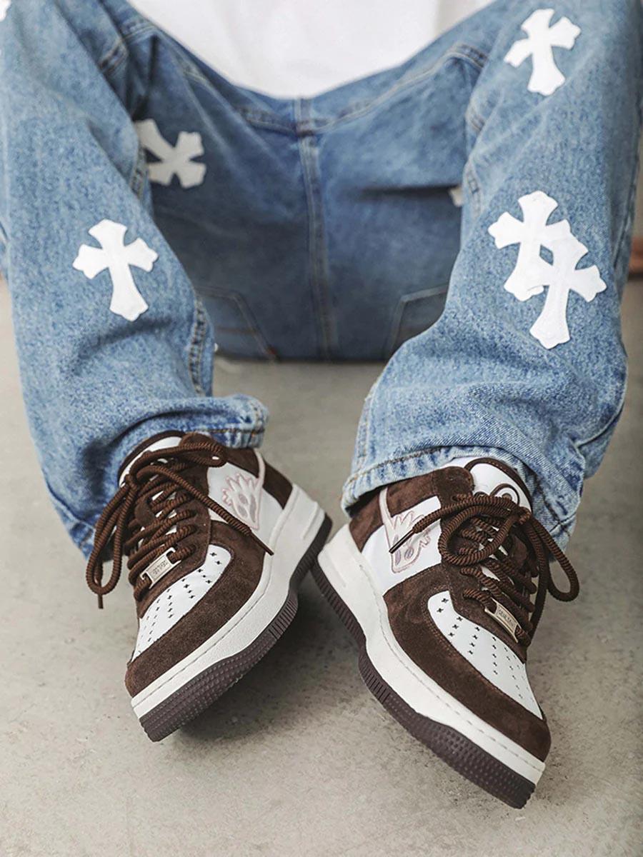 Little Monster Casual Skate Sneakers