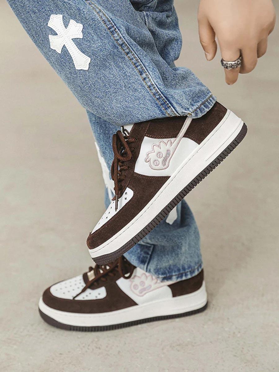 Little Monster Casual Skate Sneakers