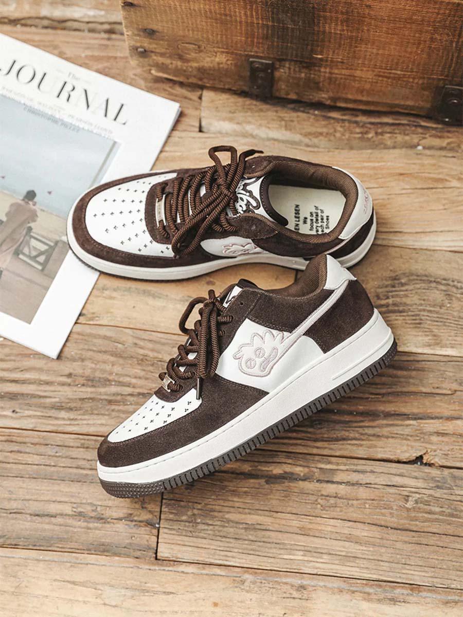 Little Monster Casual Skate Sneakers