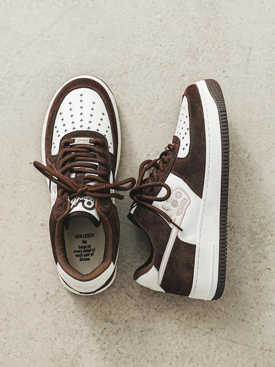 Little Monster Casual Skate Sneakers