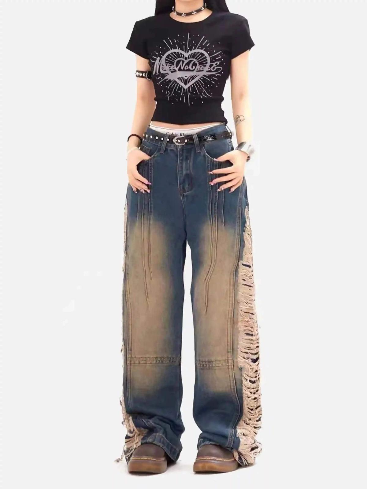 Maillard Hottie Ripped Jeans