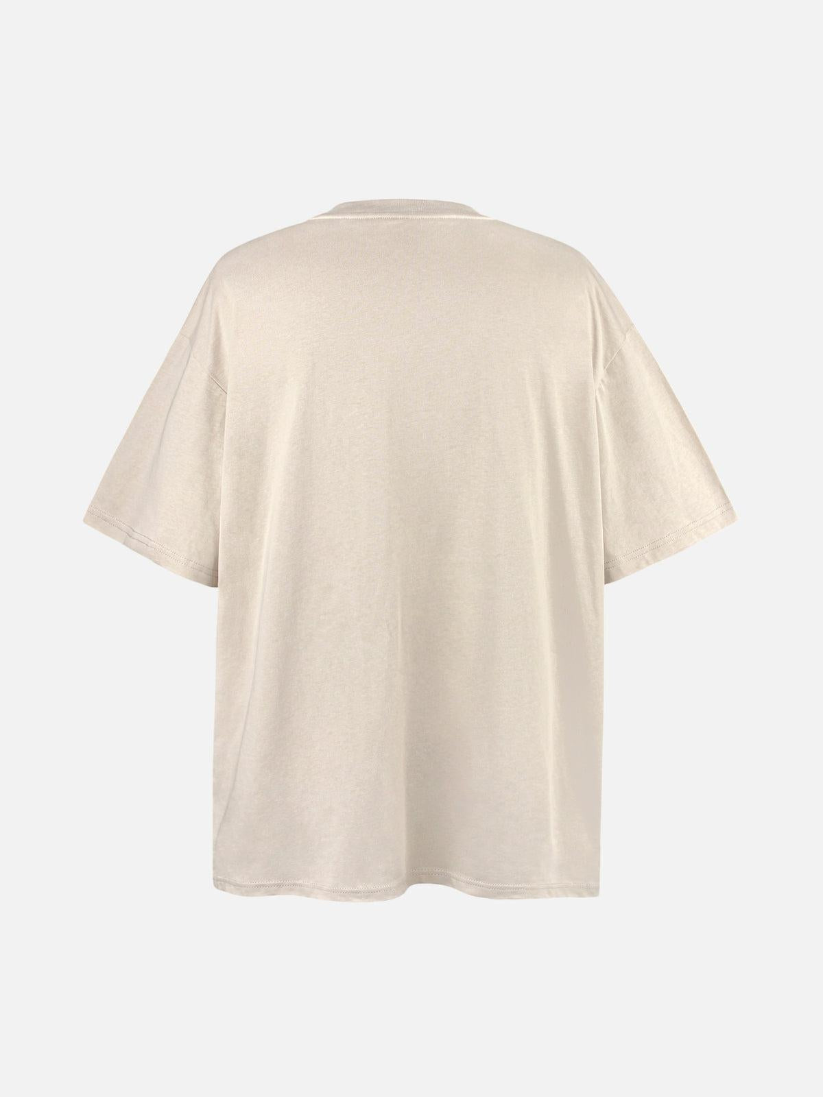 Masked Mystery Iconic Faces Graphic Tee