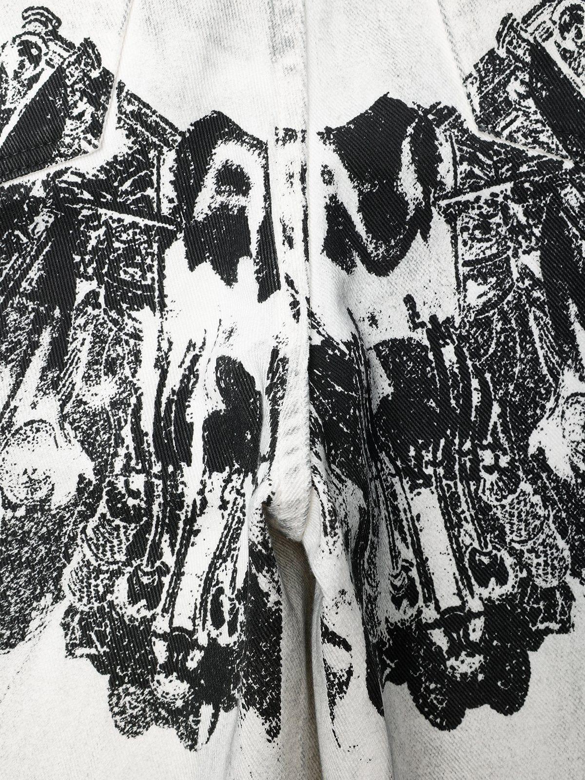 Mecha Print Jeans