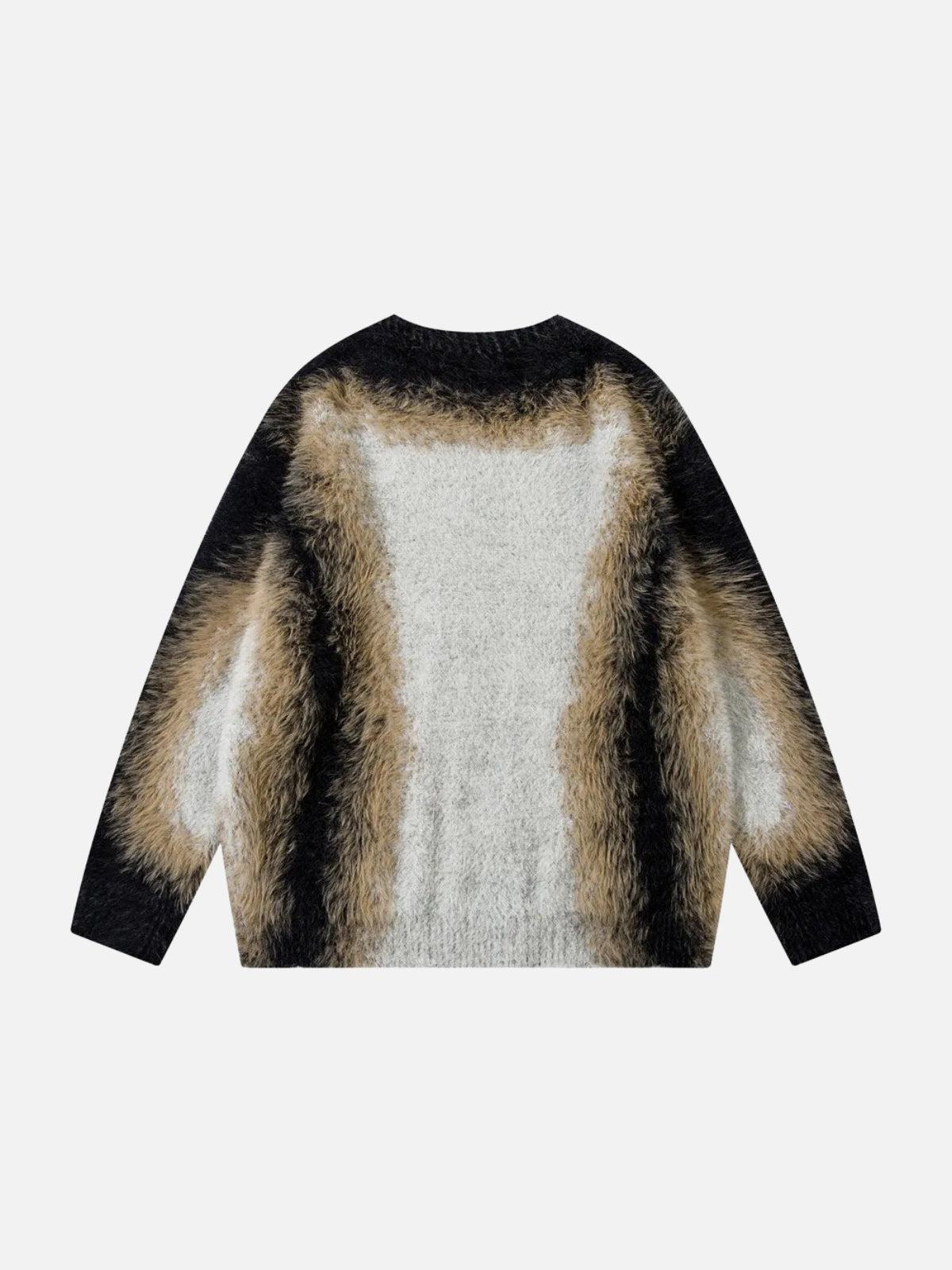 Mohair Spliced Sweater