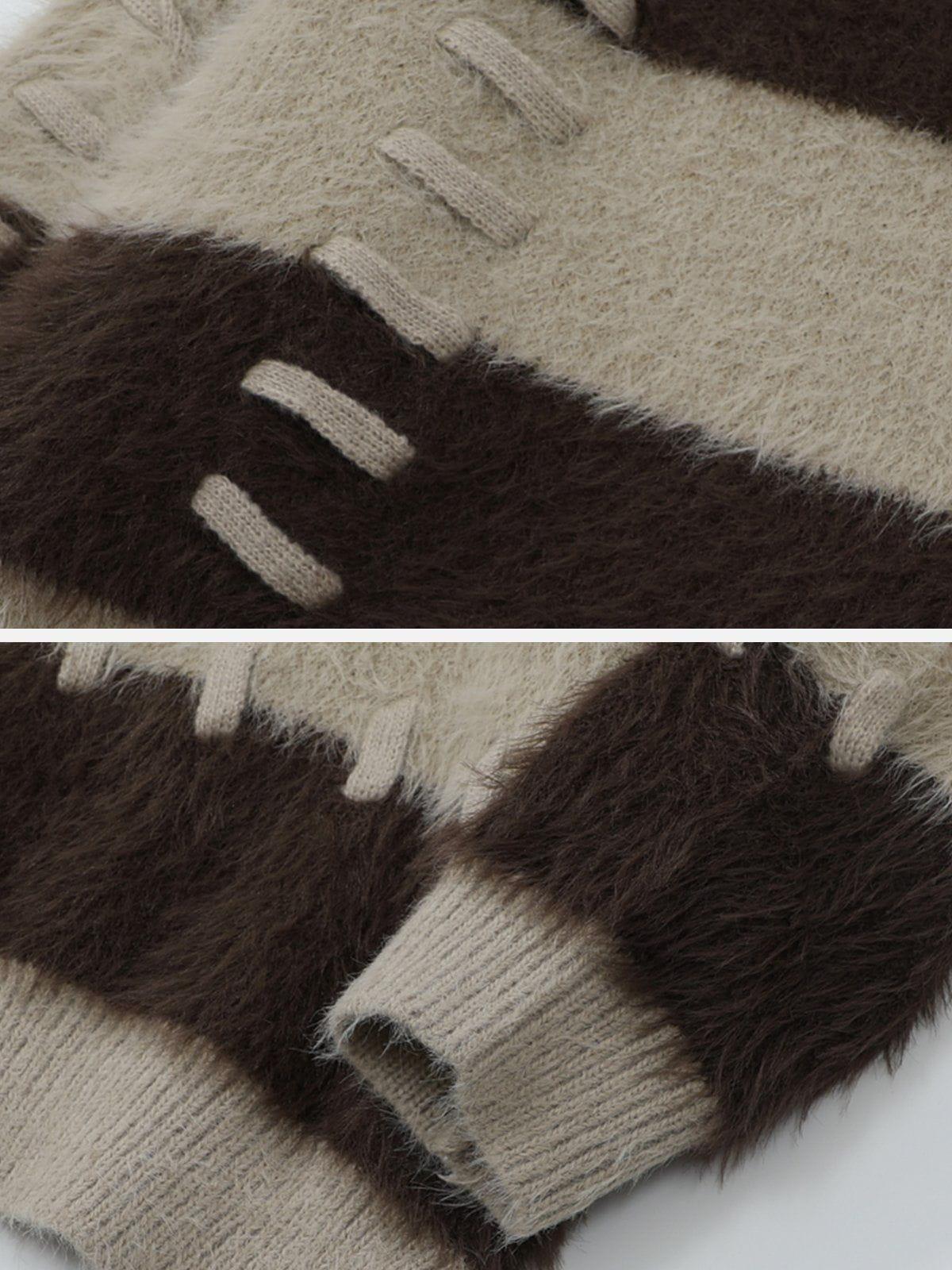 Mohair Stripe Sweater