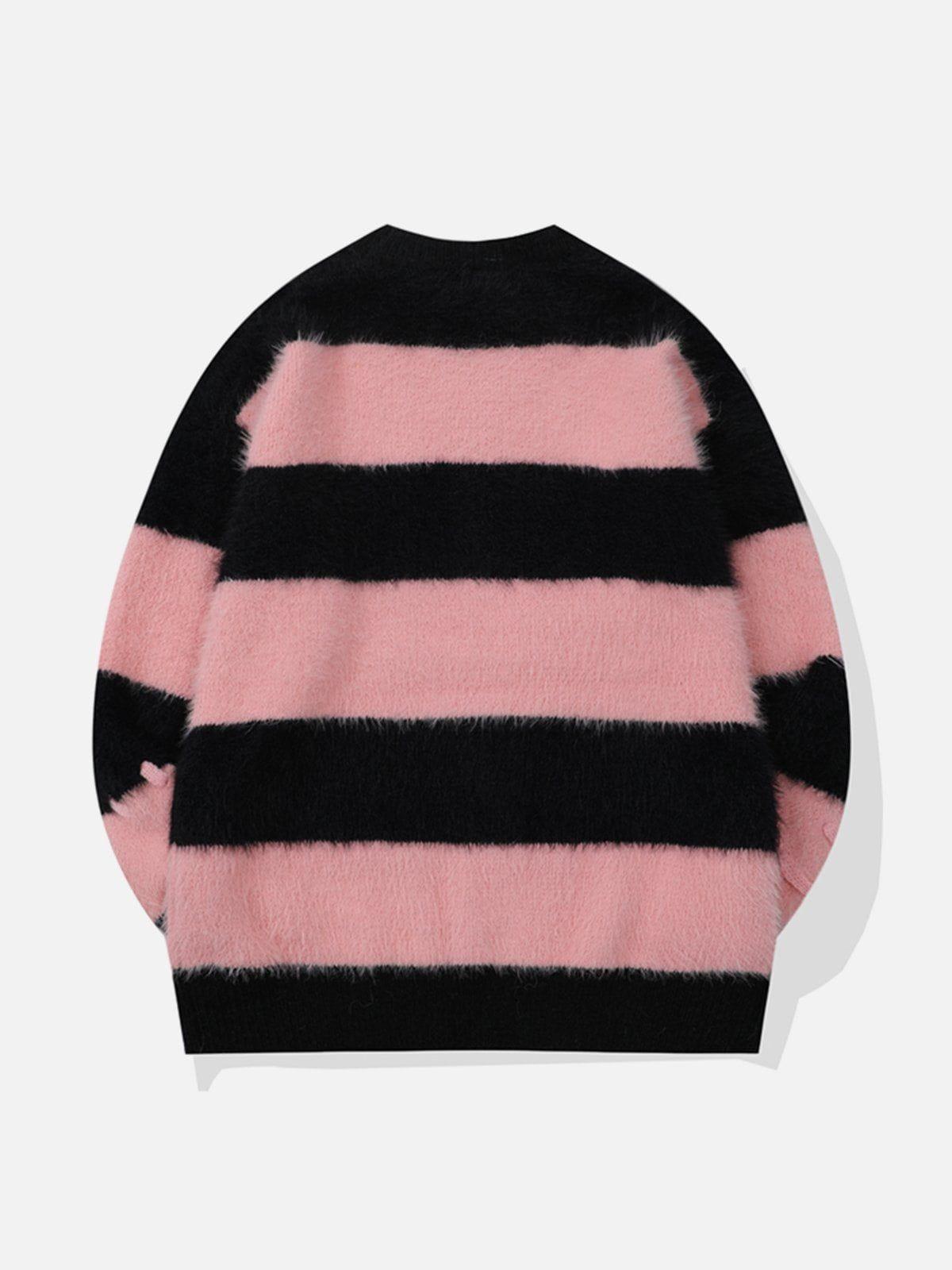 Mohair Stripe Sweater