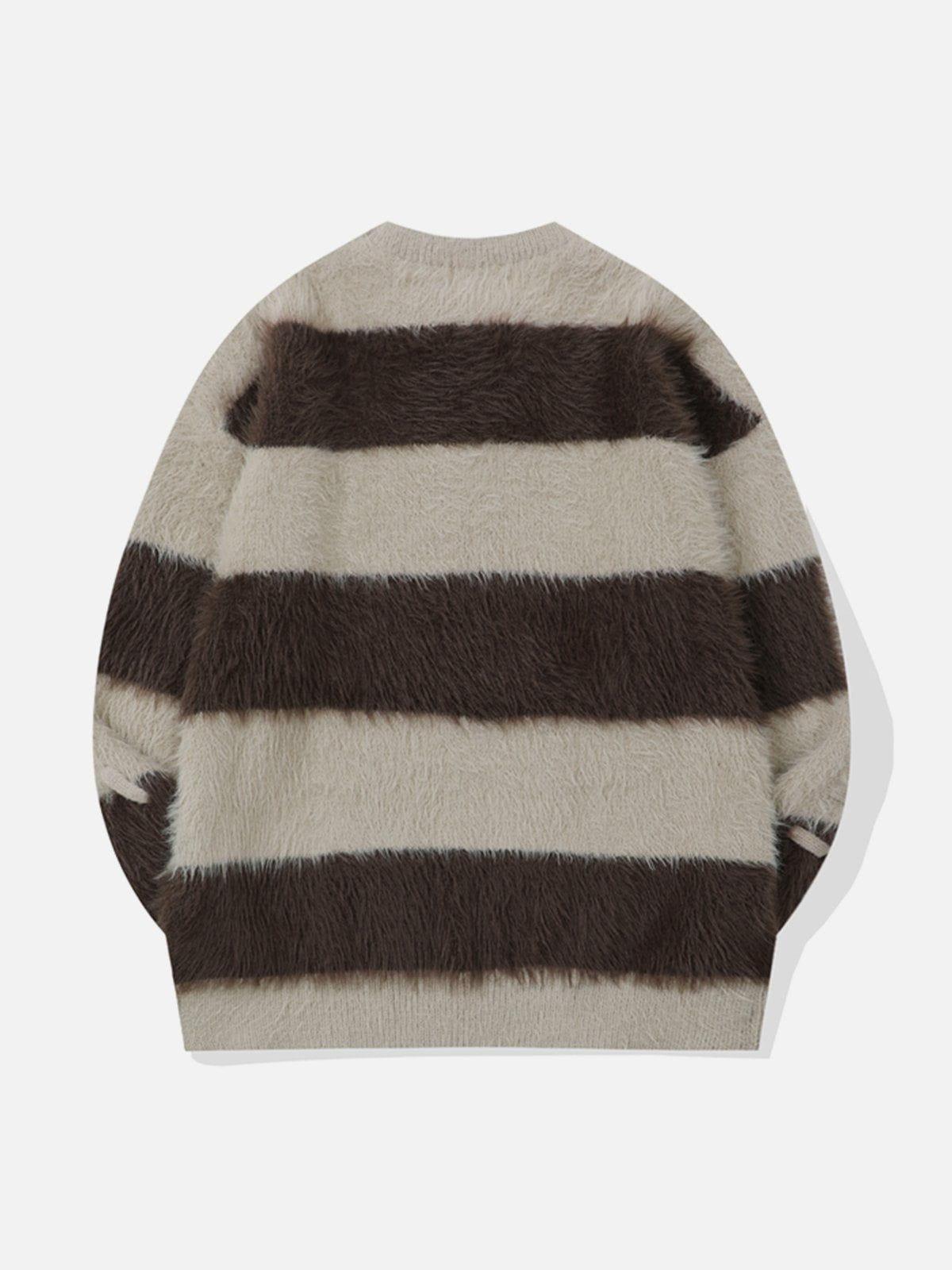 Mohair Stripe Sweater