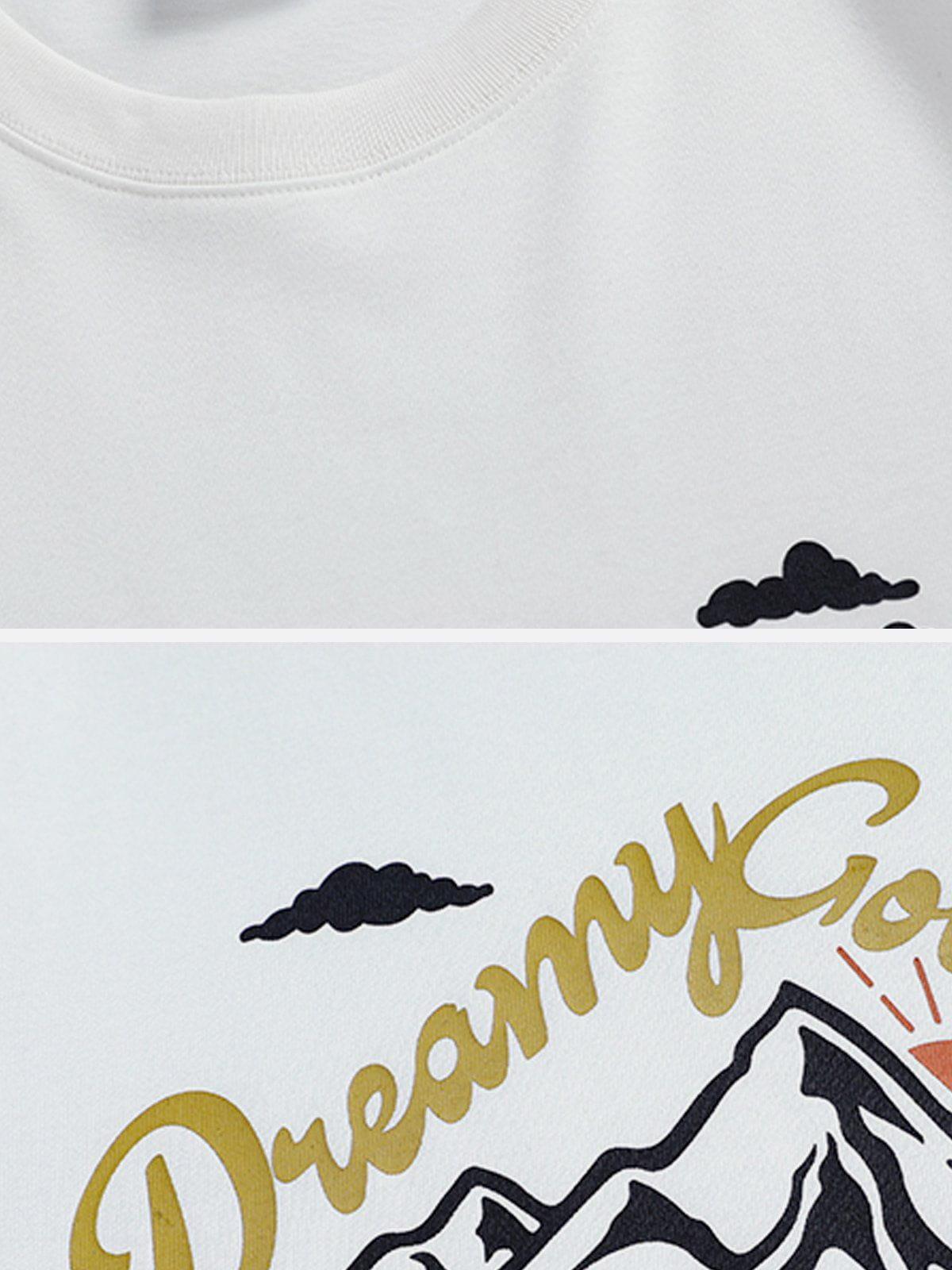 Mountain Print Tee