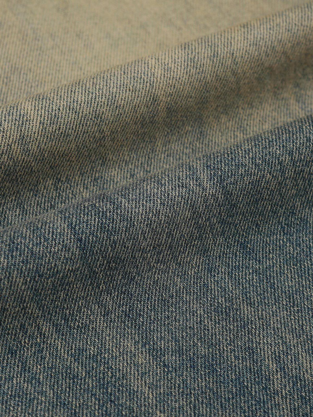 Mud Dyeing Jeans