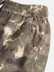 Multi Pocket Camouflage Shorts