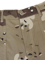 Multi-Pocket Cargo Camouflage Pants