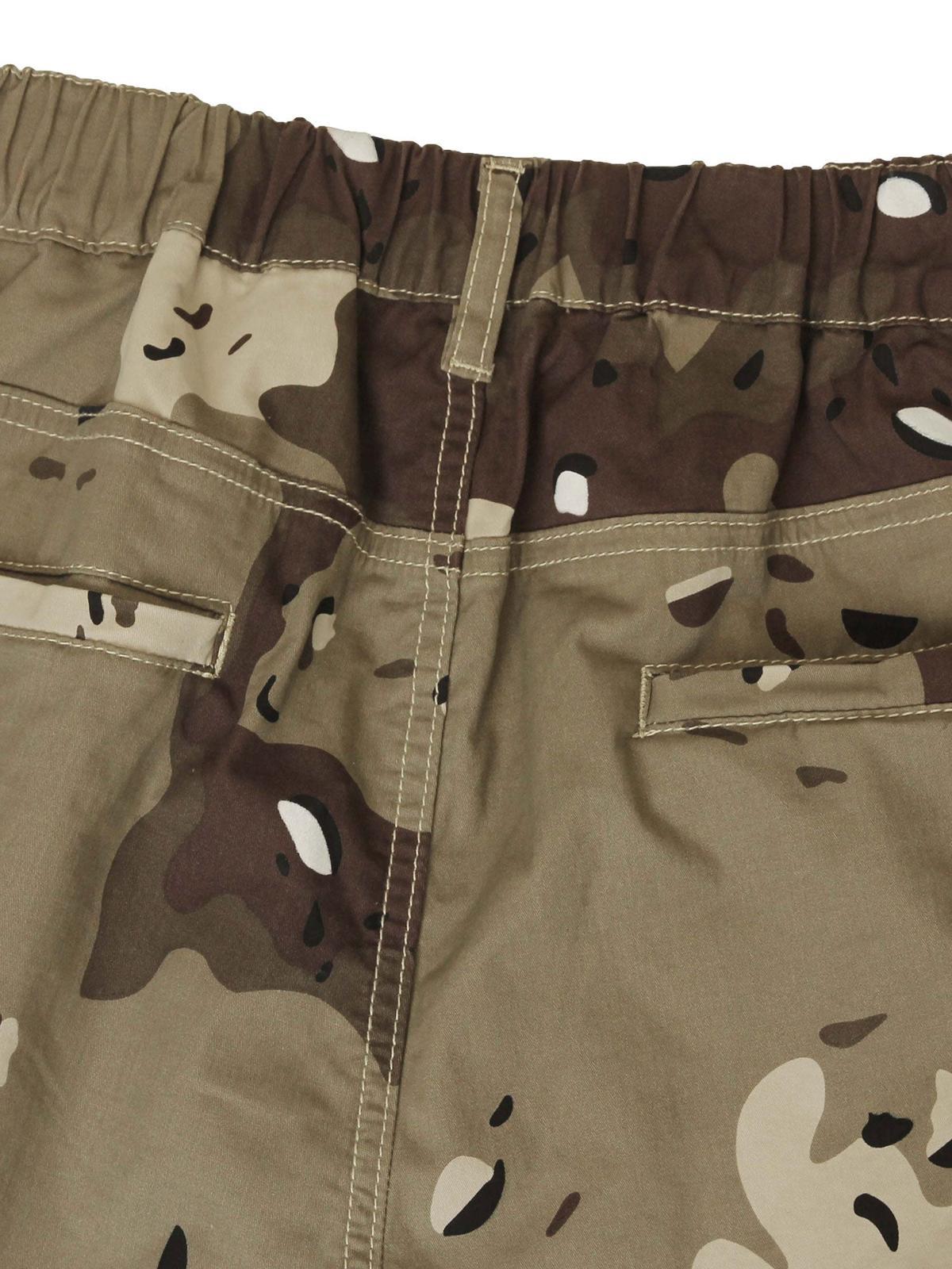 Multi-Pocket Cargo Camouflage Pants