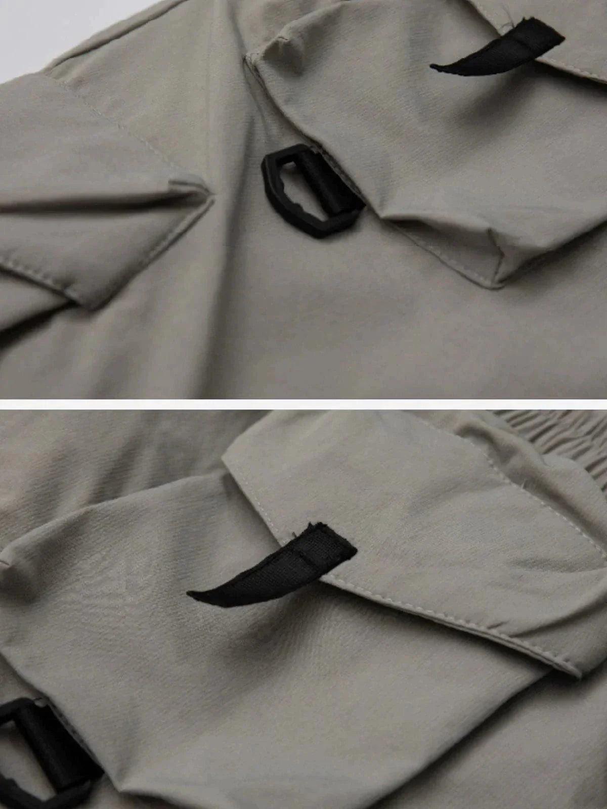 Multi-Pocket Cargo Shorts