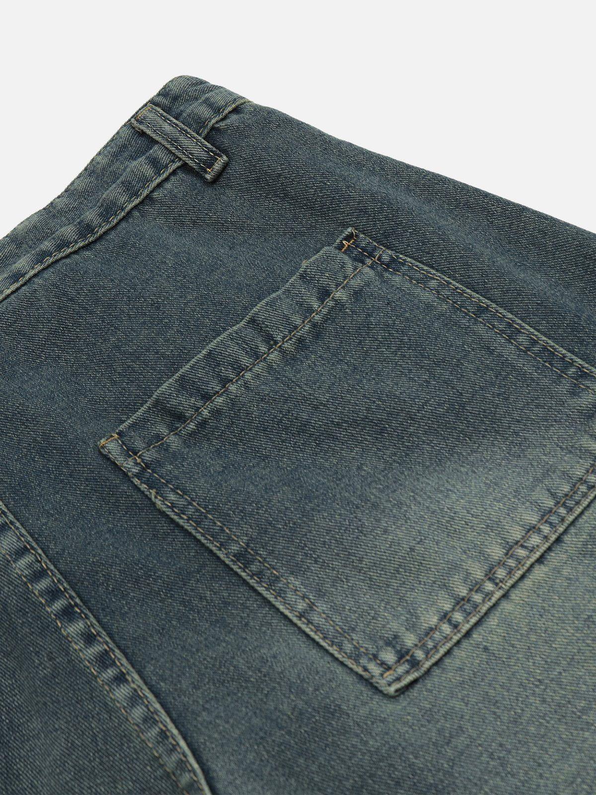 Multi Pocket Washed Jorts