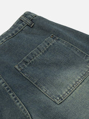 Multi Pocket Washed Jorts