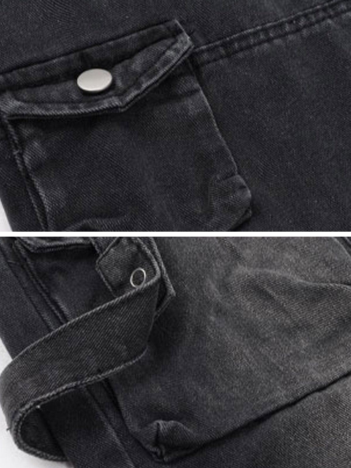 Multi-Pocket Workwear Jeans