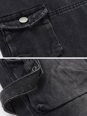 Multi-Pocket Workwear Jeans
