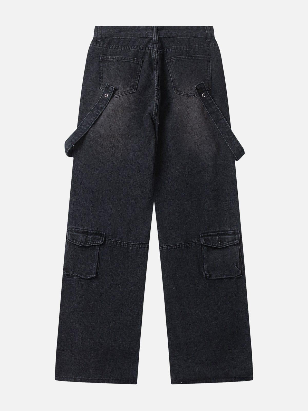 Multi-Pocket Workwear Jeans