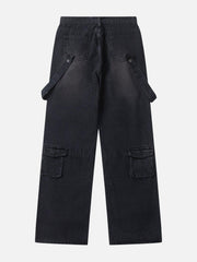 Multi-Pocket Workwear Jeans
