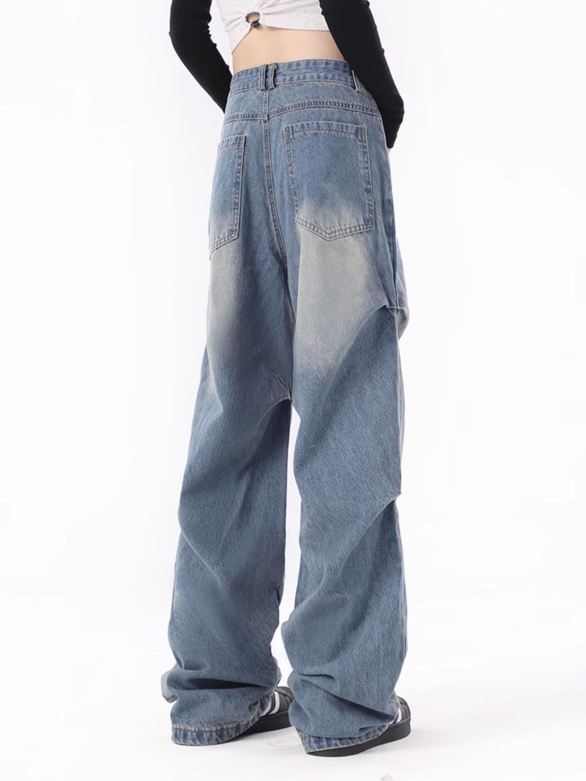 Multiple Wrinkle Jeans