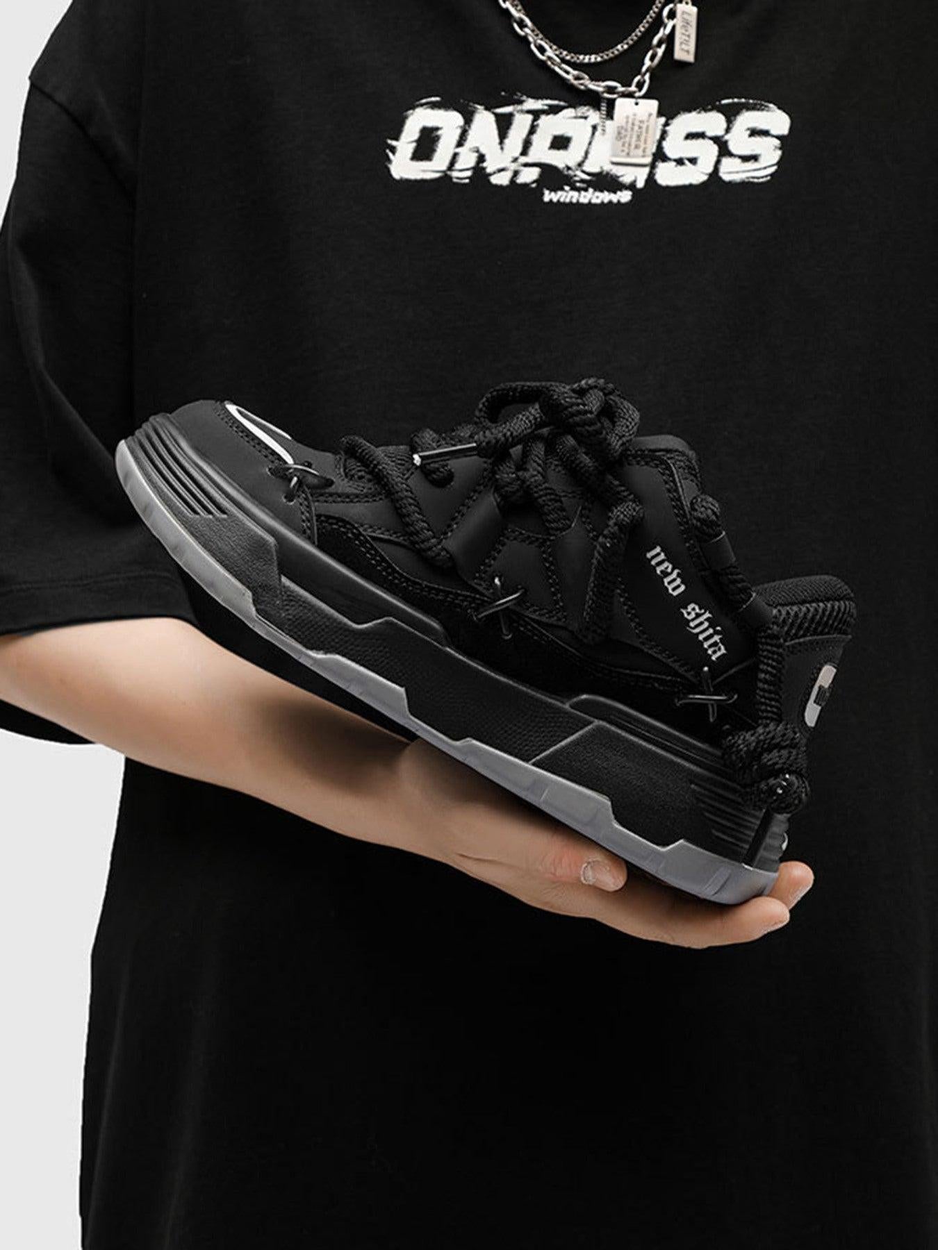 Niche Trendy Thick-Soled Board Shoes