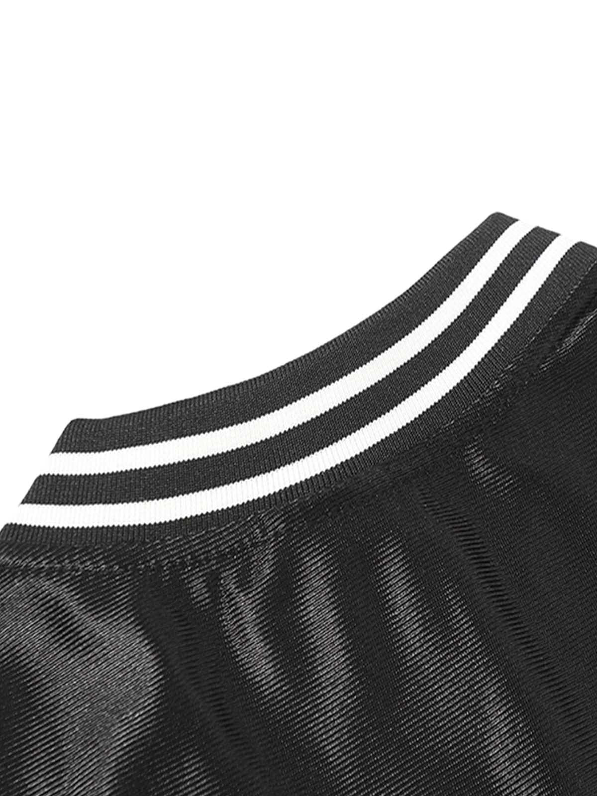 NO "23" Black Jersey V-Neck T-Shirt