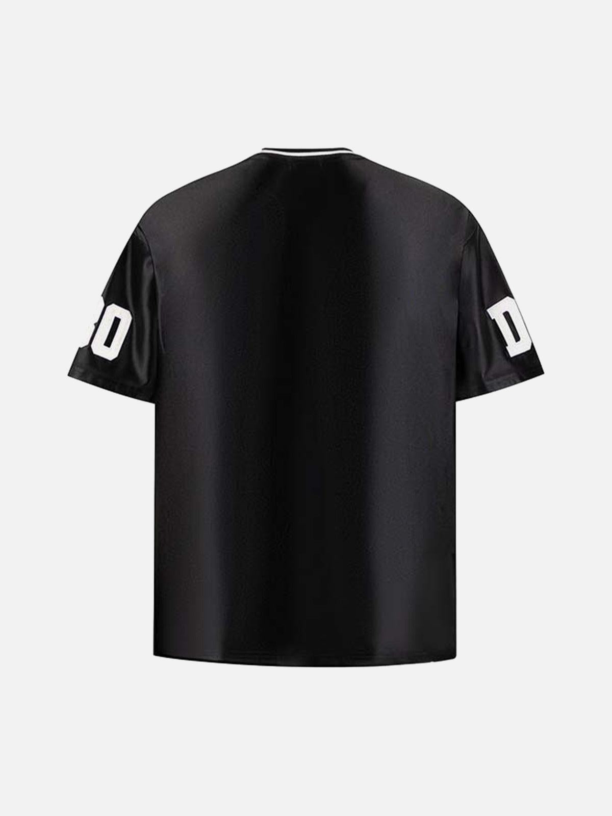 Number "88" Sports Jersey Print T-Shirt